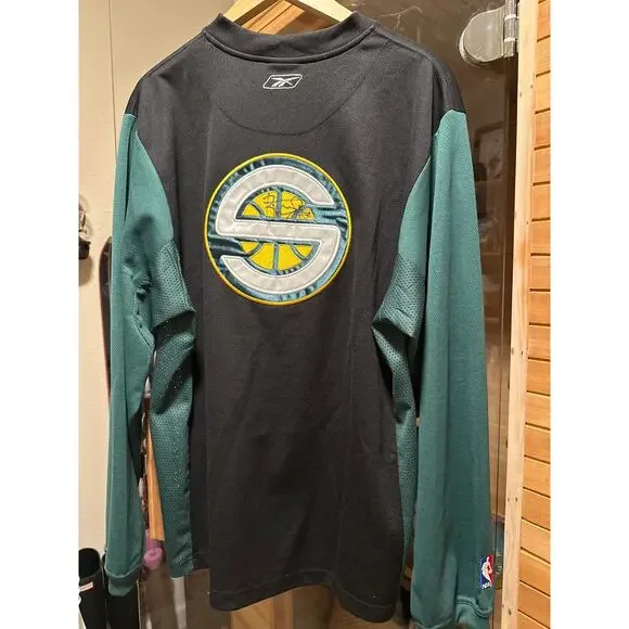 Sonics Seattle NBA signed Autographed Jersey NBA Robert Swift 31 stitched Reebok